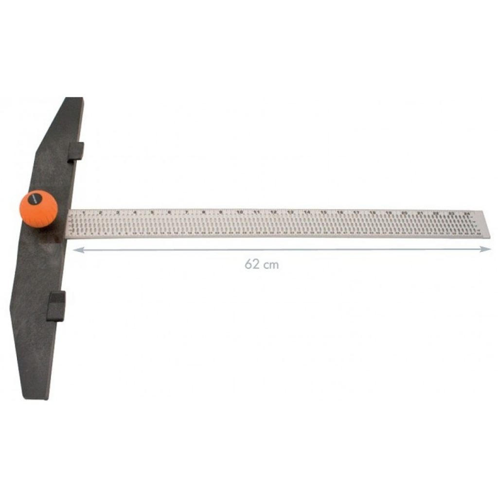 Règle à Découpe Pour Plaque De Plâtre - Coupe Droite Jusqu'à 62cm - Compatible Tous Cutters